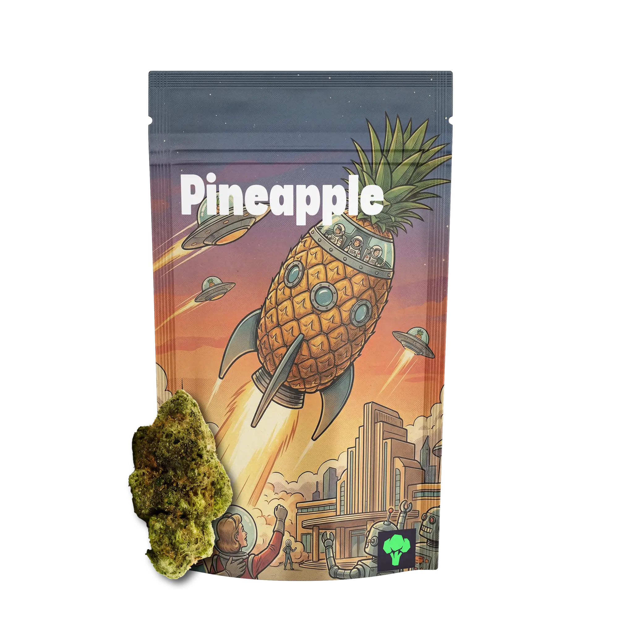 BROCOLICLUB FLEUR PINEAPPLE